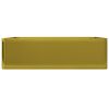 vidaXL Wash Basin 41x30x12 cm Ceramic Gold