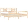 vidaXL Bed Frame without Mattress 200x200 cm Solid Wood