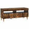 vidaXL LED TV Cabinet ALKMAAR 100 x 35 x 43 cm Smoked Oak