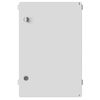 vidaXL Control Cabinet Grey 40 x 20 x 60 cm ABS Plastic