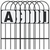vidaXL Dressage Markers 8 pcs Steel