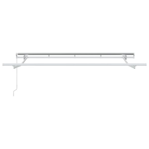 vidaXL Awning Frame White 3 x 2 m Metal