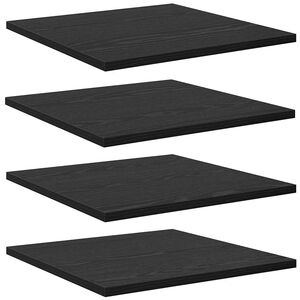vidaXL Bookshelf Board 3-Tier 4 pcs 40 x 40 x 1.5 cm Engineered Wood