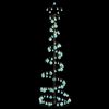 vidaXL LED Christmas Tree with Baubles 120 LEDs Warm White 180 cm