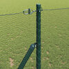 vidaXL Fence Post Green 100 x 1.2 m (13 mm mesh) Steel and PVC