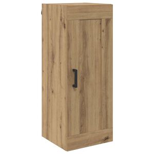 vidaXL Wall Mounted Cabinet Artisan Oak 34.5 x 34 x 90 cm