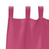 vidaXL Blackout Curtains with Rings 2 pcs Bright Pink 175 x 140 cm