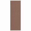 vidaXL Doormat Brown and Black 120 x 350 cm 100% Polyamide