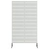 vidaXL Privacy Screen Grey 100 x 50 x 180 cm Steel