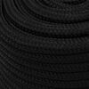 vidaXL Work Rope Black 16 mm 50 m Polyester