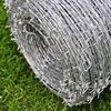 vidaXL Barbed Wire Green 100 m PVC-coated Steel
