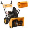 vidaXL Petrol-powered 4-in-1 Snow Thrower and Sweeper Set 6.5HP