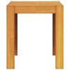 vidaXL Side Table Brown 43 x 36 x 40 cm Solid Teak wood