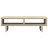 vidaXL Monitor Stand Sonoma Oak 50x27x15 cm Engineered Wood