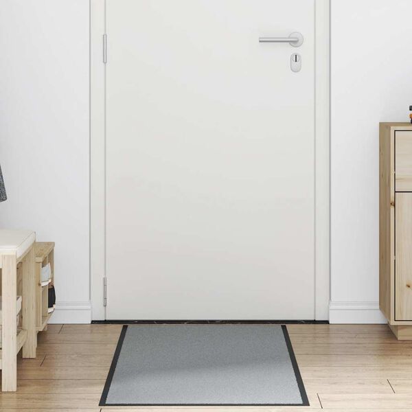 vidaXL Doormat Grey 60x180 cm