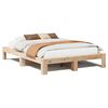 vidaXL Bed Frame without Mattress 140x190 cm Solid Wood Pine