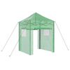 vidaXL Greenhouse with Roof Green 200 x 200 x 300 cm Steel
