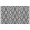 vidaXL Outdoor Rug Geometric ARAKIL Grey and White 400 x 250 cm