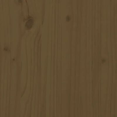 vidaXL 3 Piece Garden Bistro Set Honey Brown Solid Wood Pine