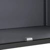 vidaXL Kitchen Storage with Shelf Anthracite 60 x 50 x 92 cm Steel