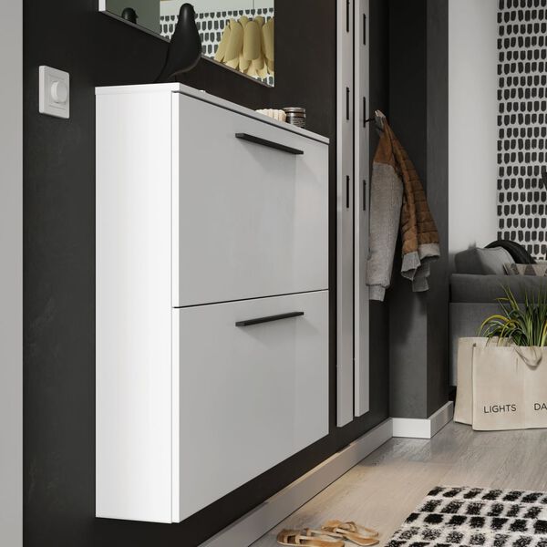 Germania Shoe Cabinet GW-Utah 100x19x85 cm White