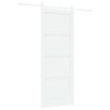 vidaXL Sliding Door ORKDAL 83 x 211 cm Engineered Wood White
