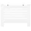 vidaXL Radiator Covers 2 pcs White 112x19x81.5 cm MDF