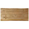 vidaXL Table Top Live Edge 80x40x3.8 cm Solid Wood Rough Mango