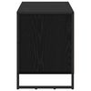 vidaXL TV Cabinet Black Oak 100 x 36 x 49.5 cm Engineered Wood