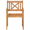 vidaXL Garden Chair 8 pcs 56 x 56 x 90 cm Solid Acacia Wood