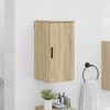vidaXL Bathroom Cabinet Wall-mounted Sonoma Oak 30 x 31.5 x 61 cm