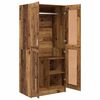 vidaXL Wardrobe Old Wood 82.5 x 51.5 x 180 cm Engineered Wood