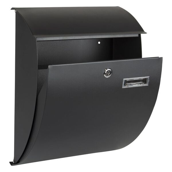 Practo Garden Mailbox Sheffield Black