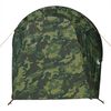 vidaXL Camping Tent Tunnel 3-Person Camouflage Waterproof