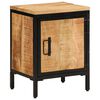 vidaXL Bed Cabinet 40x30x52,5 cm Solid Rough Wood Mango