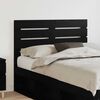 vidaXL Headboard Black Oak 120 cm Engineered wood