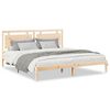 vidaXL Extra Long Bed Frame without Mattress&nbsp;180x210 cm Solid Wood