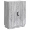 vidaXL Sideboard Grey Sonoma 66 x 34.5 x 87 cm Engineered Wood