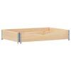 vidaXL Garden Planter 120x80 cm Solid Pine Wood