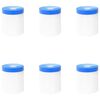 vidaXL Masking Film with Adhesive Tape 6 pcs 140 x 2000 cm