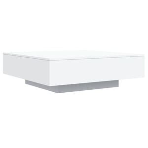 vidaXL Coffee Table White 100x100x31 cm Engineered Wood