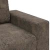 vidaXL Loveseat Sofa with Cushion Dark grey Artificial Leather