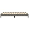 vidaXL Bed Frame without Mattress Dark Grey 120x190 cm Small Double Velvet