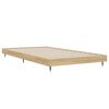 vidaXL Bed Frame without Mattress Sonoma Oak 90x200 cm Engineered Wood