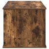 vidaXL Cat House Smoked Oak 85 x 55 x 50 cm Engineered Wood