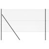 vidaXL Fence Post Grey