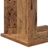 vidaXL End Table Old Wood 35 x 25 x 50 cm Engineered Wood