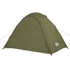 vidaXL Camping Tent Dome 3-Person Olive Green Waterproof