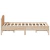 vidaXL Bed Frame without Mattress 140x190 cm Solid Wood Pine