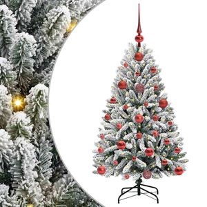 vidaXL Artificial Christmas Tree 120 cm 150 LEDs Warm White